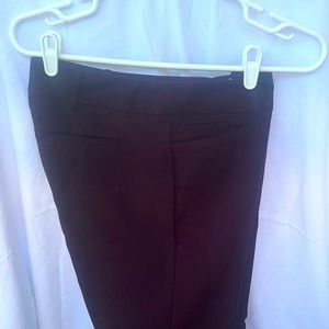 Maroon trousers size 8 petite